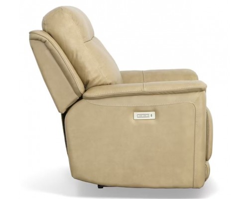 Miller Power Recliner with Power Headrest and Adjustable Lumbar Charcoal